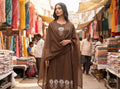 Straight Fit Kurta Set with Sheer Dupatta